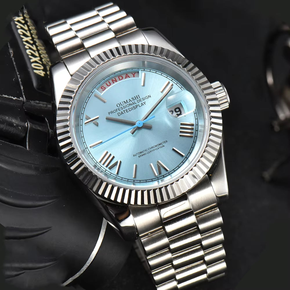 Luxury Men'S Watches Automatic Movement Mechanical Watches 40Mm Watches Miyota 8285 Movement Watches Support Custom Logo