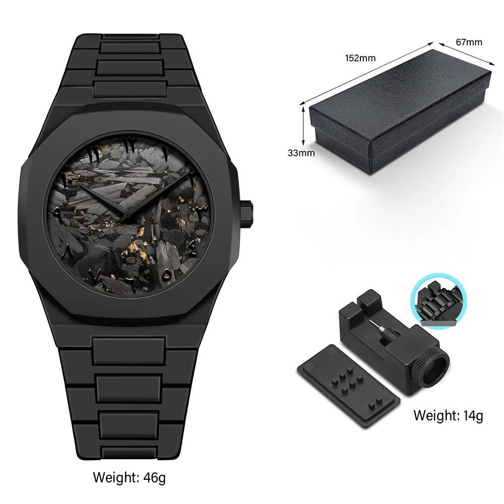 Men'S Top Luxury Business Watches Arabic Numeral Waterproof Quartz Watches Men'S Analog Mechanical Watches