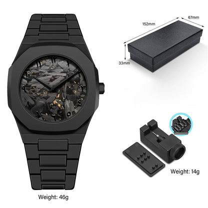 Men'S Top Luxury Business Watches Arabic Numeral Waterproof Quartz Watches Men'S Analog Mechanical Watches