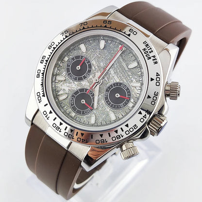 VK63 Watch 39Mm Sapphire Stainless Steel Watch Meteorite Dial Watch Luxury Men'S Watches  Watches Support Customized Logo