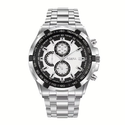 Relogio Masculino Rosra Watches Men'S Business Steel Watches Decorative Dial Sports Quartz Watches Cheap Things