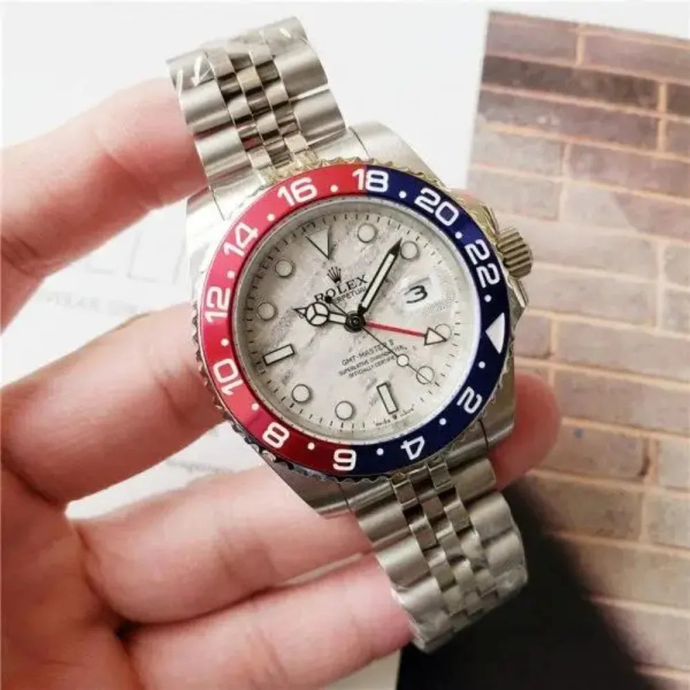 New Men’s 904L Stainless Steel Automatic Watch – 40mm | Inspired by Iconic Rolex Craftsmanship