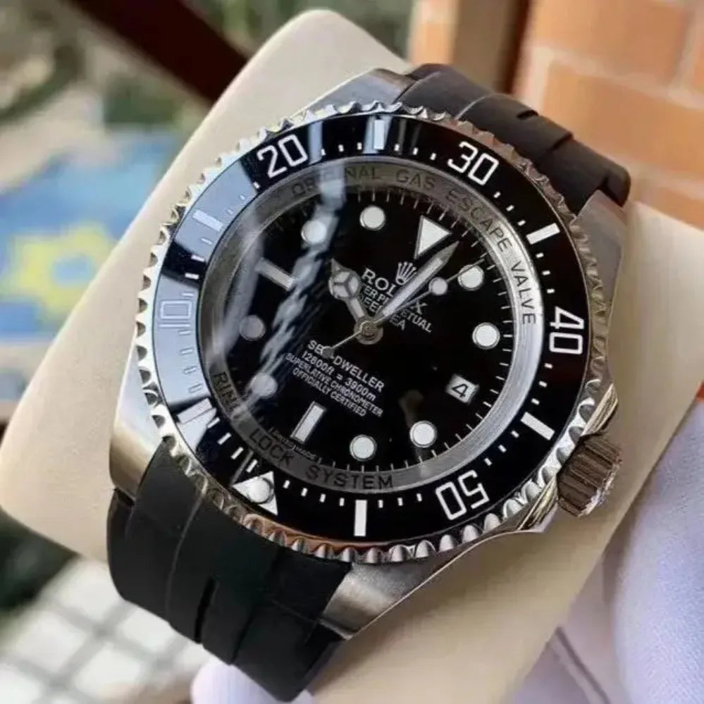 New Men’s 904L Stainless Steel Automatic Watch – 40mm | Inspired by Iconic Rolex Craftsmanship