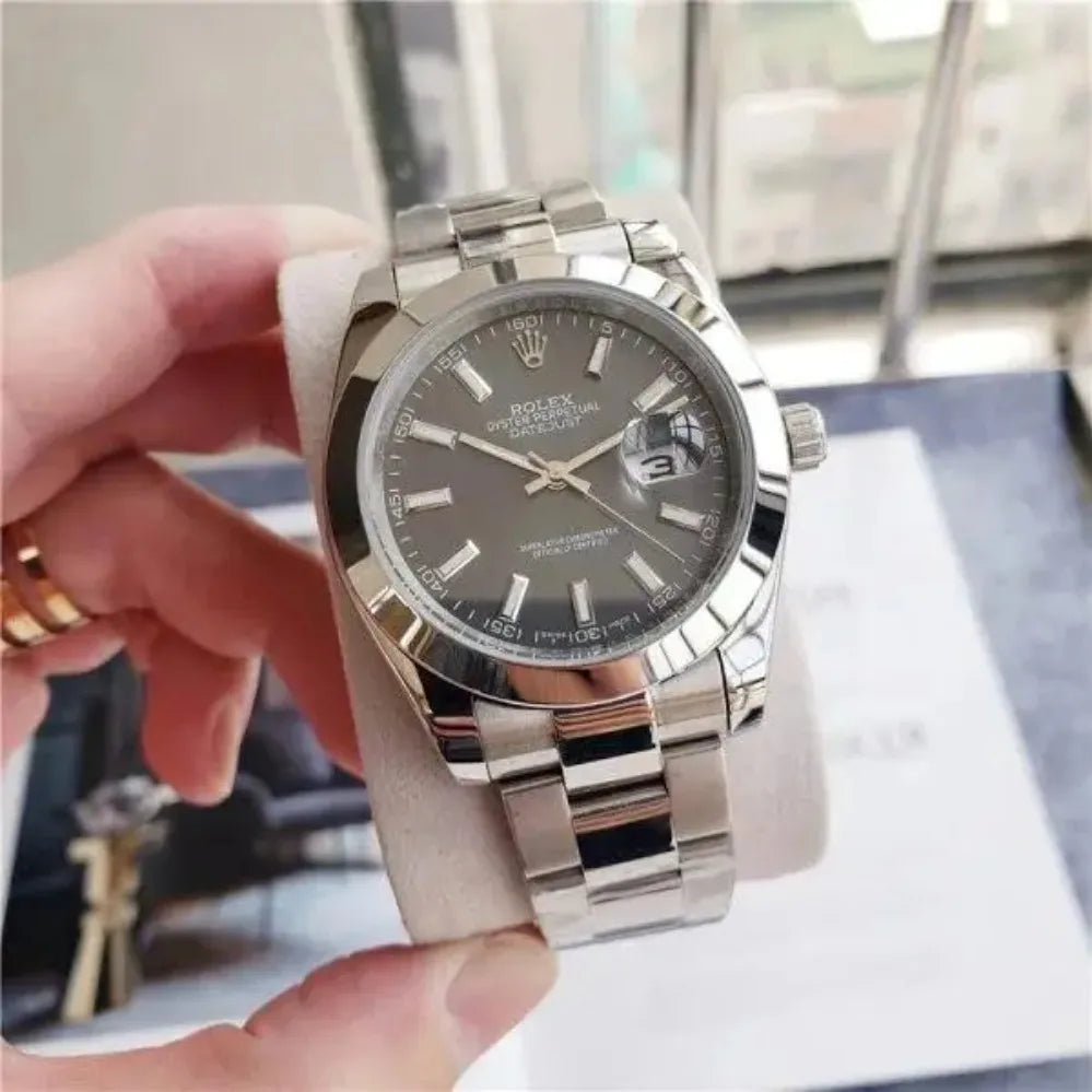 New Men’s 904L Stainless Steel Automatic Watch – 40mm | Inspired by Iconic Rolex Craftsmanship