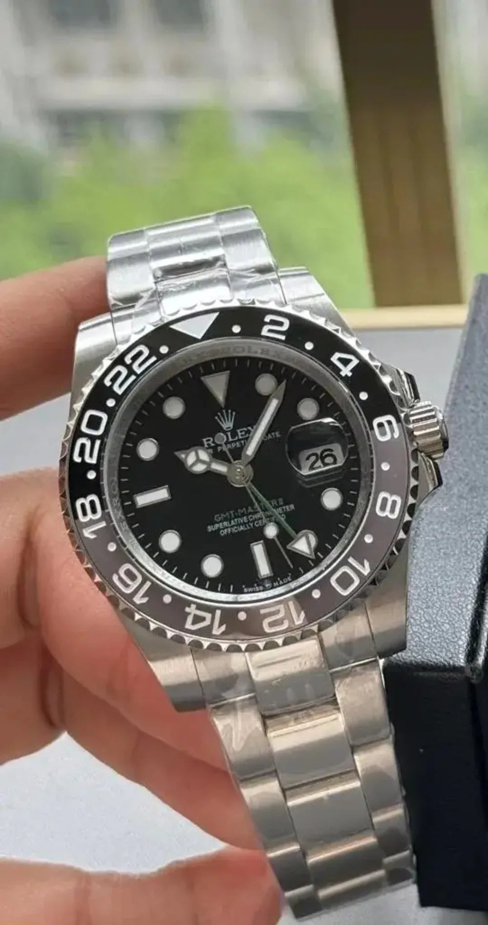 New Men’s 904L Stainless Steel Automatic Watch – 40mm | Inspired by Iconic Rolex Craftsmanship