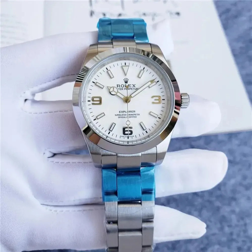 New Men’s 904L Stainless Steel Automatic Watch – 40mm | Inspired by Iconic Rolex Craftsmanship