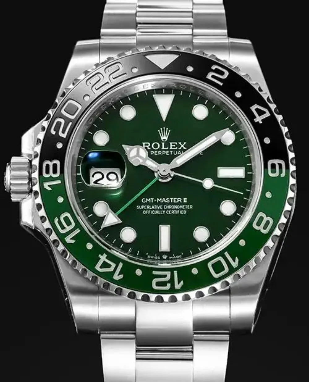 New Men’s 904L Stainless Steel Automatic Watch – 40mm | Inspired by Iconic Rolex Craftsmanship