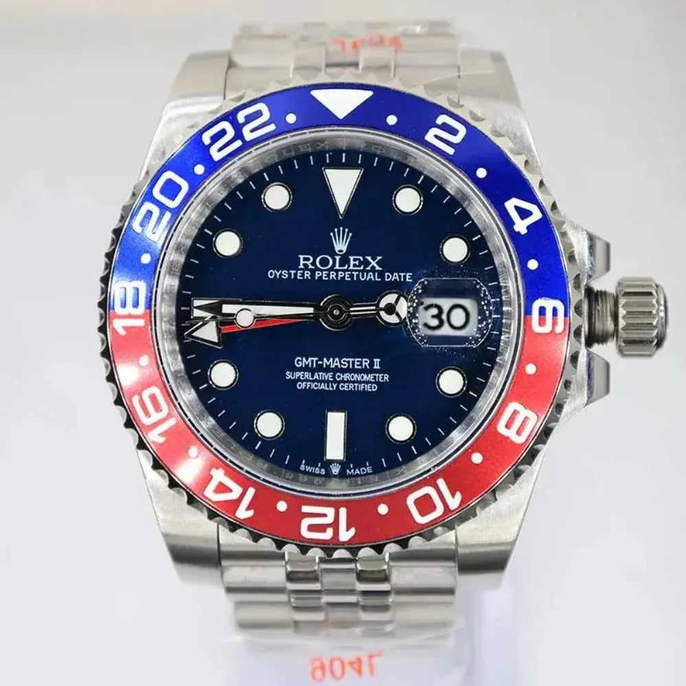 New Men’s 904L Stainless Steel Automatic Watch – 40mm | Inspired by Iconic Rolex Craftsmanship