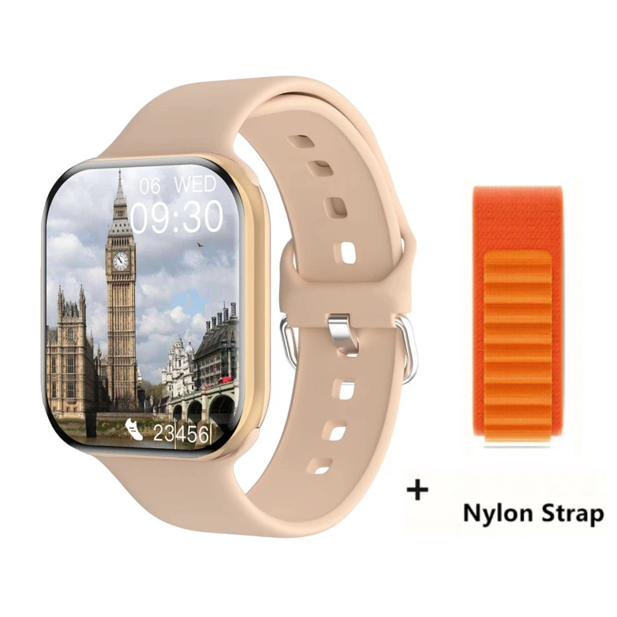 New 2025 Smart Watch 10 – GPS, NFC, HD AMOLED, Bluetooth Calls, Waterproof Fitness Watch for Men & Women