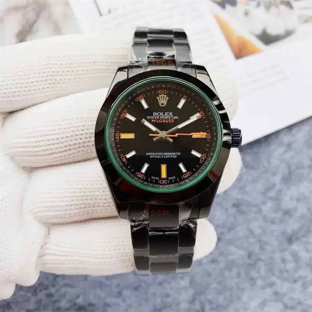 New Men’s 904L Stainless Steel Automatic Watch – 40mm | Inspired by Iconic Rolex Craftsmanship