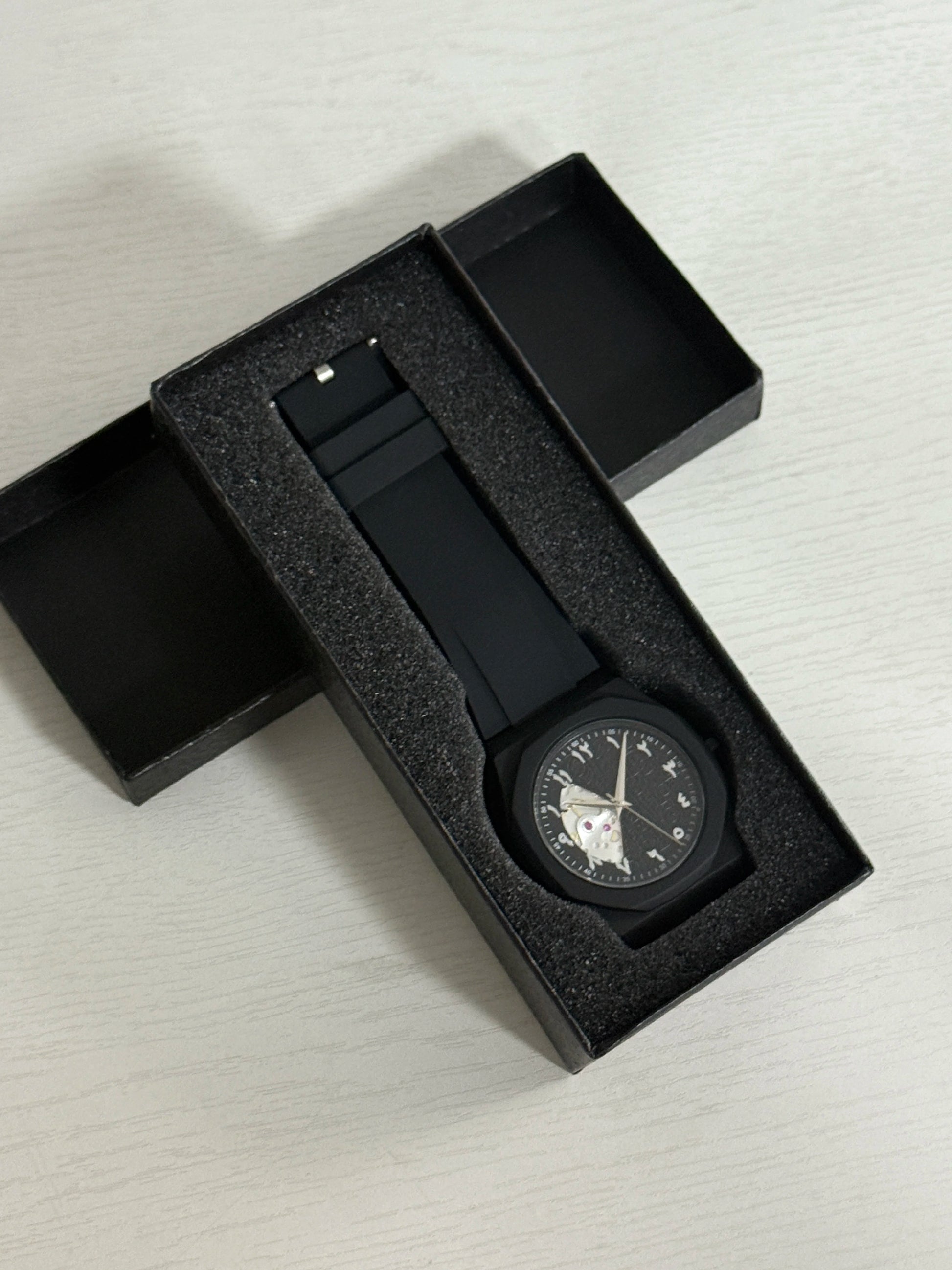 Men'S Top Luxury Business Watches Arabic Numeral Waterproof Quartz Watches Men'S Analog Mechanical Watches