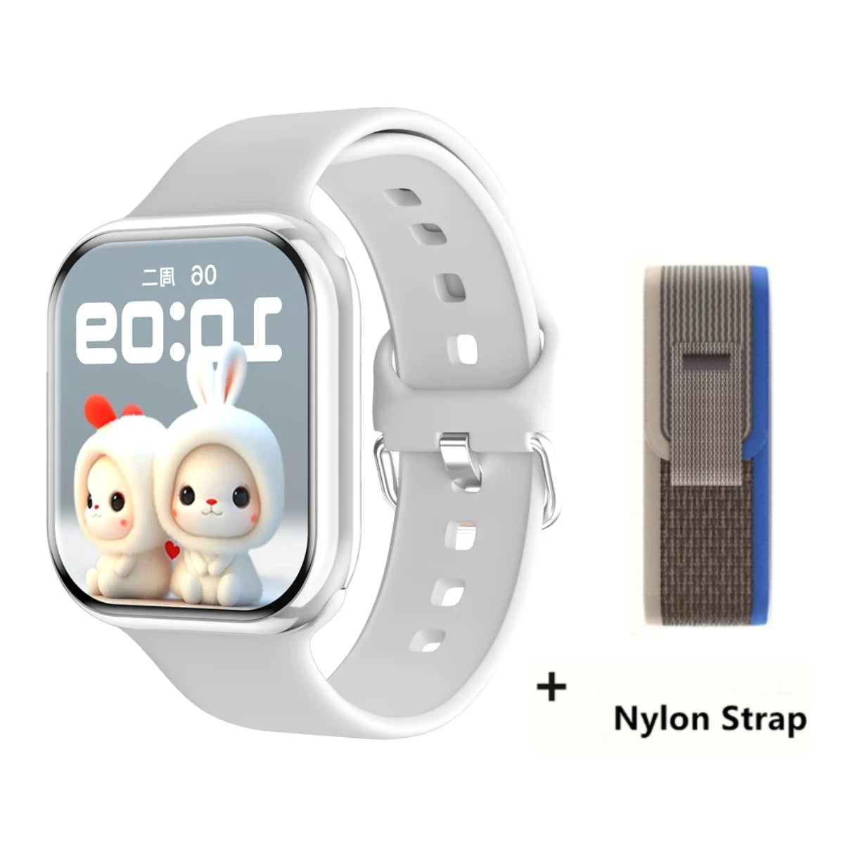 New 2025 Smart Watch 10 – GPS, NFC, HD AMOLED, Bluetooth Calls, Waterproof Fitness Watch for Men & Women