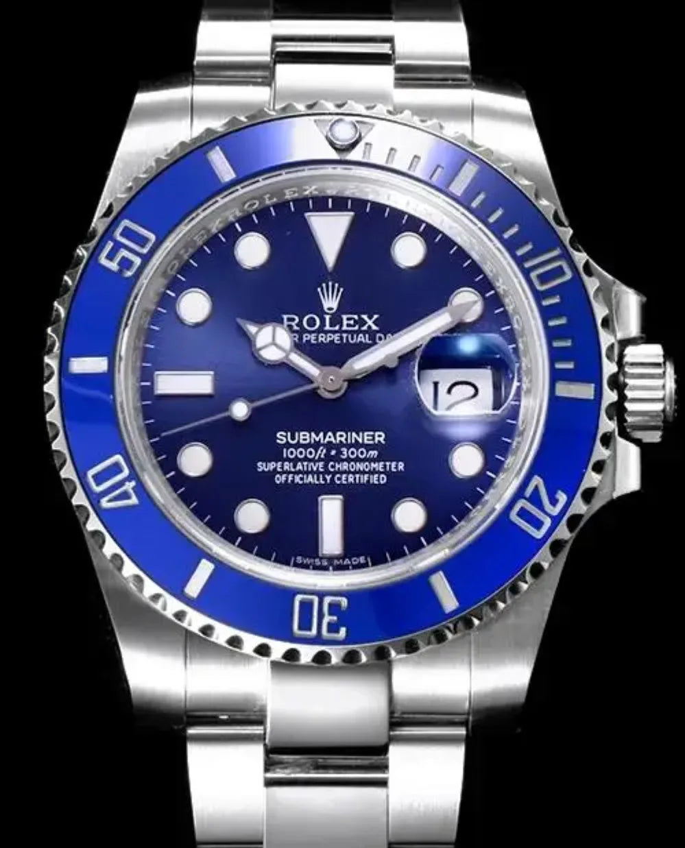 New Men’s 904L Stainless Steel Automatic Watch – 40mm | Inspired by Iconic Rolex Craftsmanship